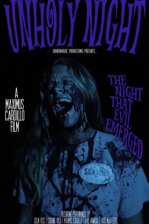 Unholy Night 2022 official movie poster