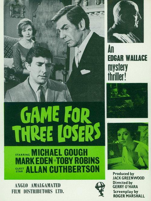Game for Three Losers 1965 official movie poster