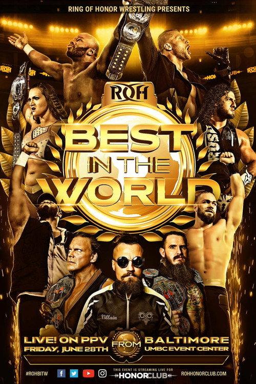 ROH: Best In The World 2019 official movie poster