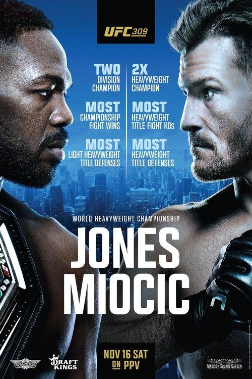UFC 309: Jones vs. Miocic 2024 official movie poster
