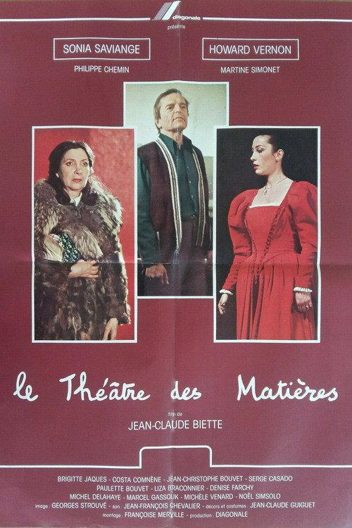 The Theatre of the Matters 1977 official movie poster