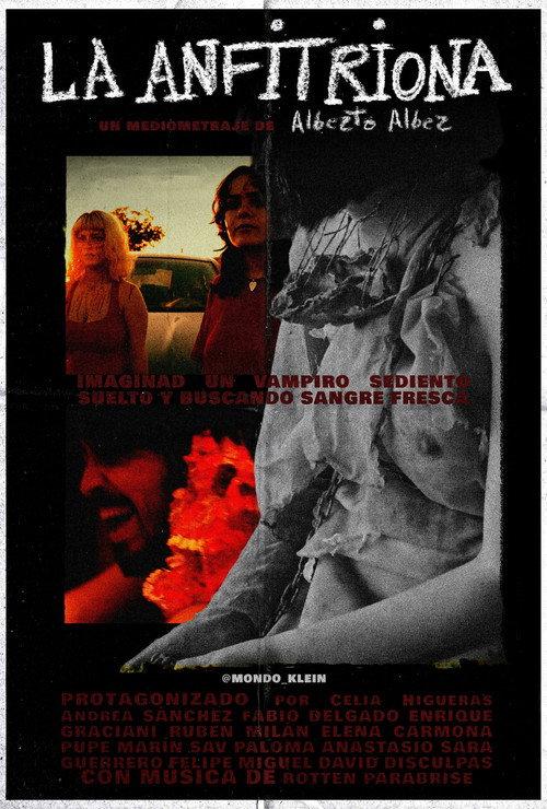 LA ANFITRIONA 2022 official movie poster