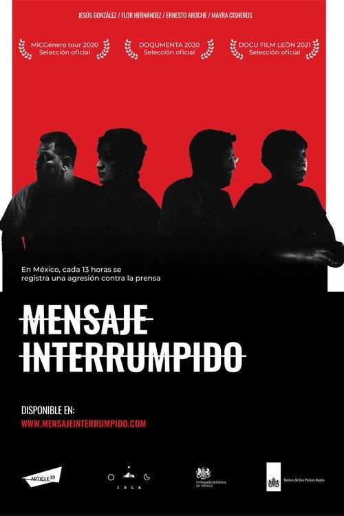 Mensaje interrumpido 2020 official movie poster
