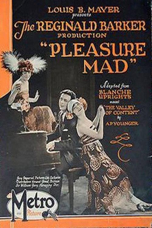 Pleasure Mad 1923 official movie poster