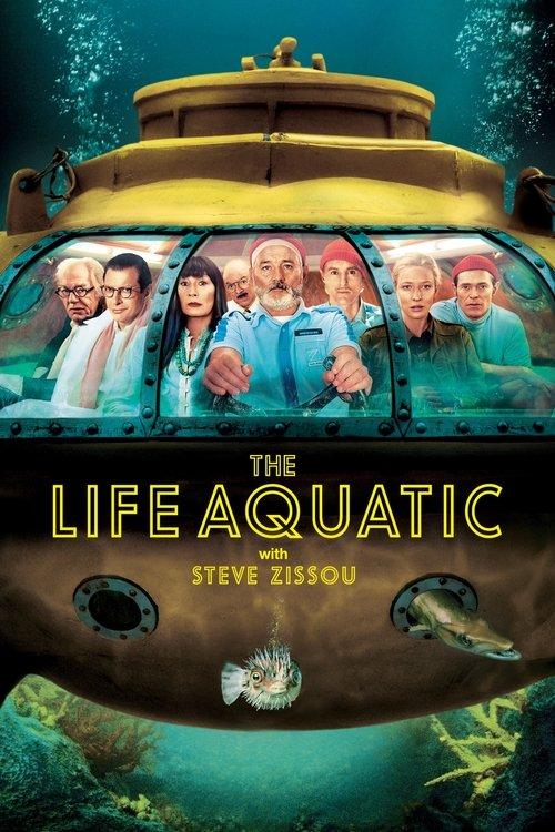 The Life Aquatic with Steve Zissou 2004 official movie poster