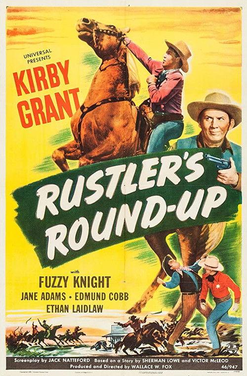 Rustler's Round-up 1946 official movie poster