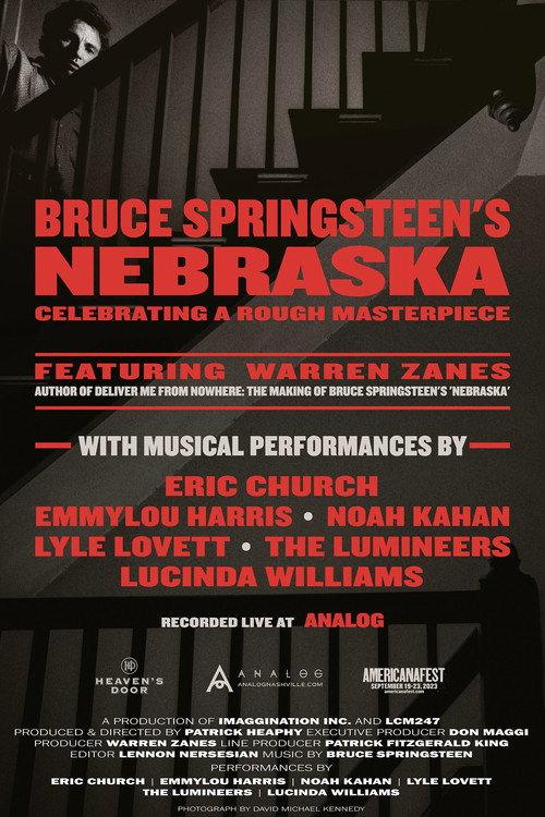 Bruce Springsteen's Nebraska: A Celebration In Words and Music 2024 official movie poster
