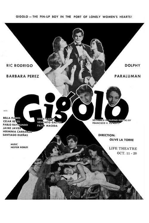 Gigolo 1956 official movie poster