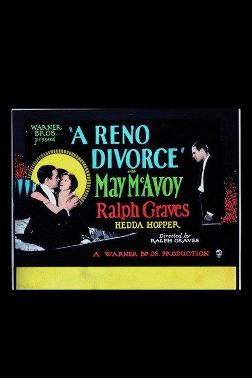 A Reno Divorce 1927 official movie poster