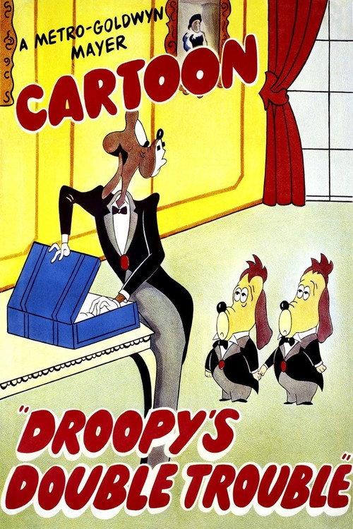 Droopy's Double Trouble 1951 official movie poster