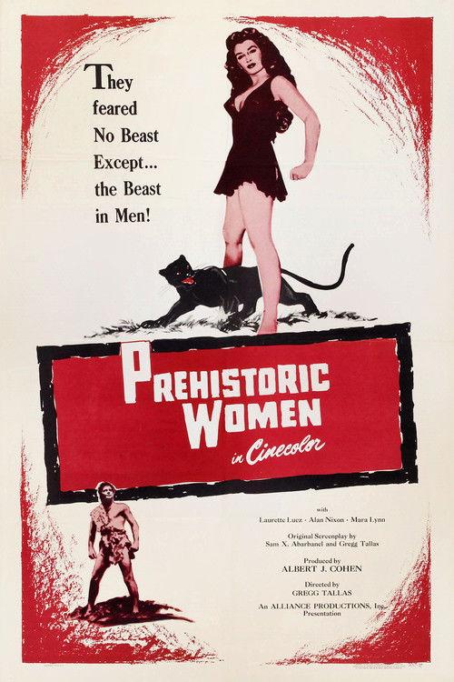 Prehistoric Women 1950 official movie poster