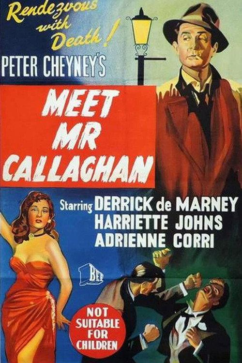 Meet Mr. Callaghan 1954 official movie poster