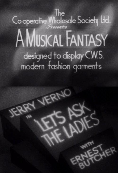 Let's Ask the Ladies 1936 official movie poster