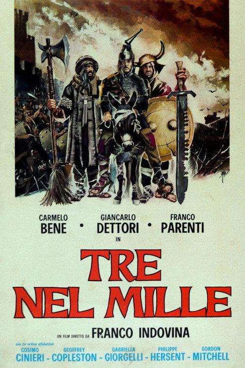 Tre nel mille 1971 official movie poster