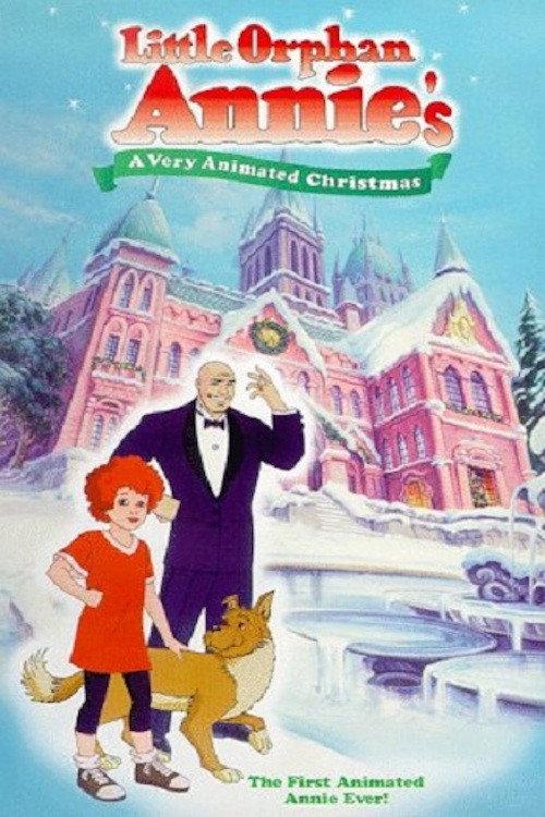 Little Orphan Annie's A Very Animated Christmas 1995 official movie poster