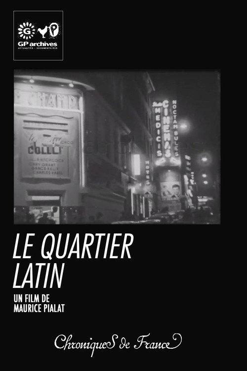 Le Quartier Latin 1966 official movie poster