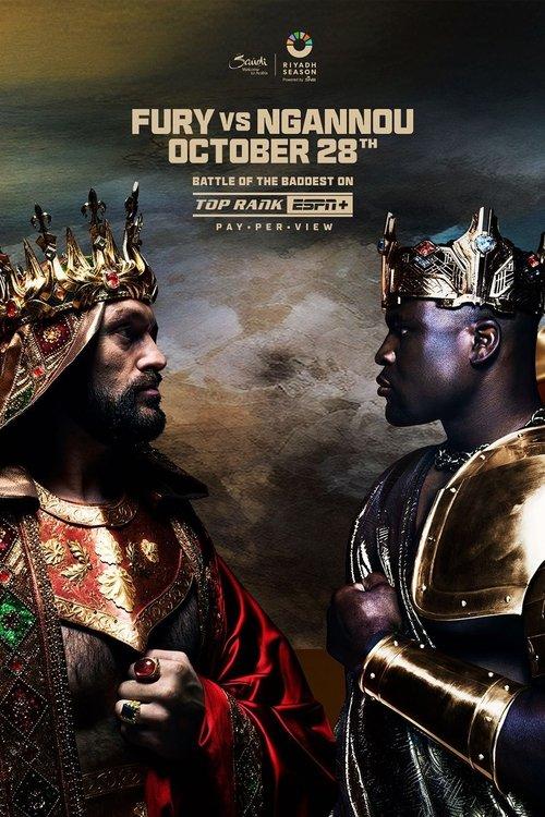 Tyson Fury vs. Francis Ngannou 2023 official movie poster