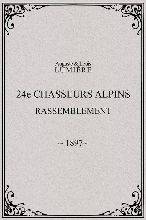 24th Chasseurs Alpins: Gathering 1897 official movie poster