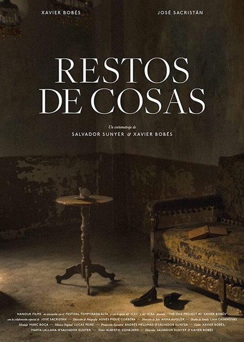 Restos de cosas 2019 official movie poster