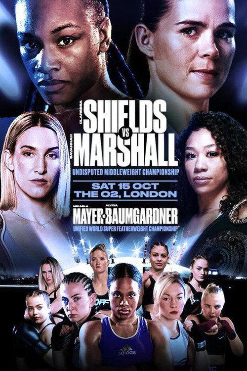 Claressa Shields vs. Savannah Marshall 2022 official movie poster