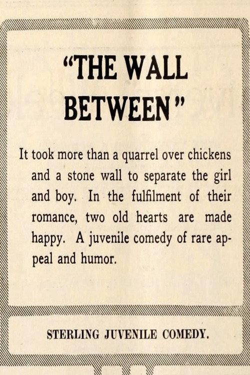 The Wall Between 1914 official movie poster