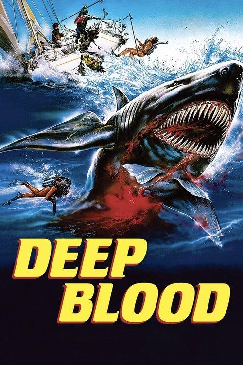Deep Blood 1990 official movie poster