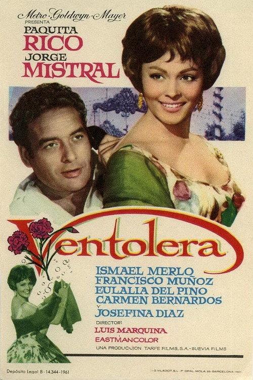 Ventolera 1962 official movie poster