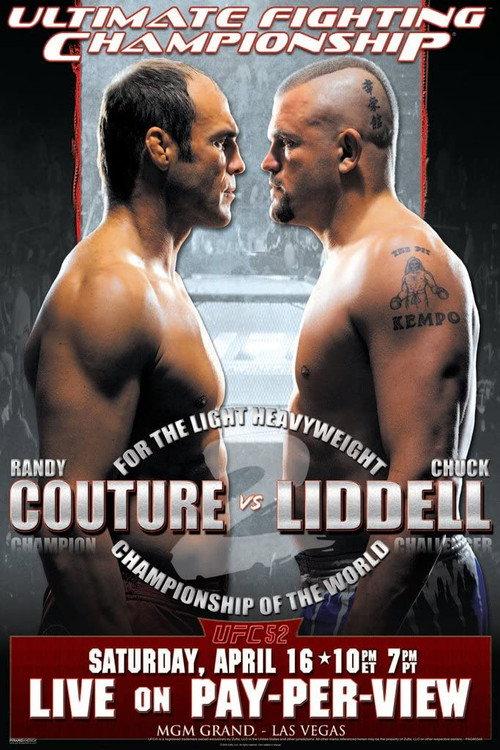 UFC 52: Couture vs. Liddell 2 2005 official movie poster