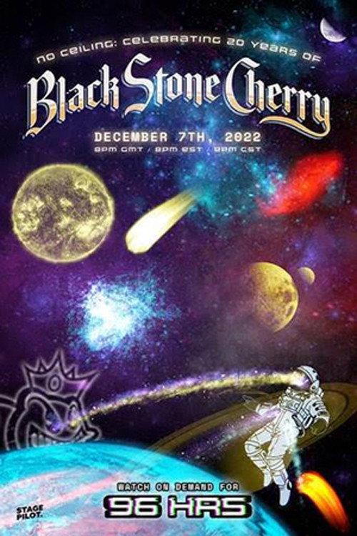 NO CEILING: Celebrating 20 Years of Black Stone Cherry 2022 official movie poster
