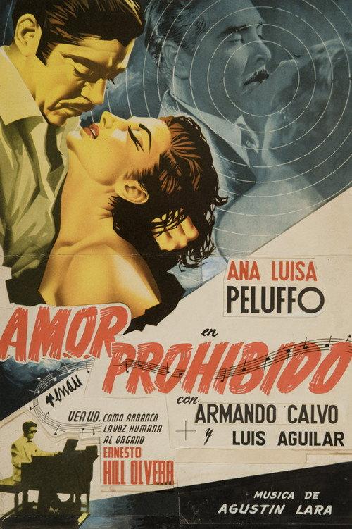Forbidden Kisses 1956 official movie poster