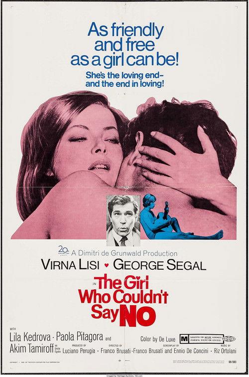 The Girl Who Couldn't Say No 1968 official movie poster