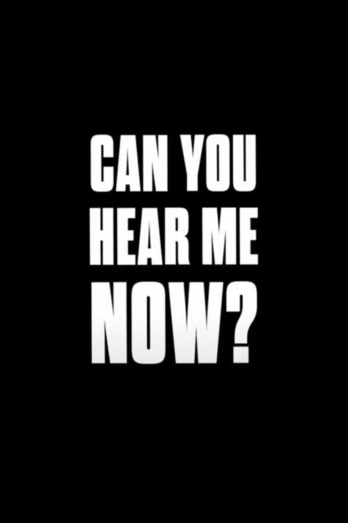Can You Hear Me Now? 2020 official movie poster