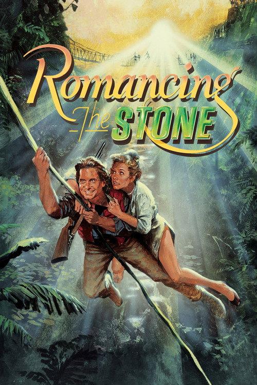Romancing the Stone 1984 official movie poster