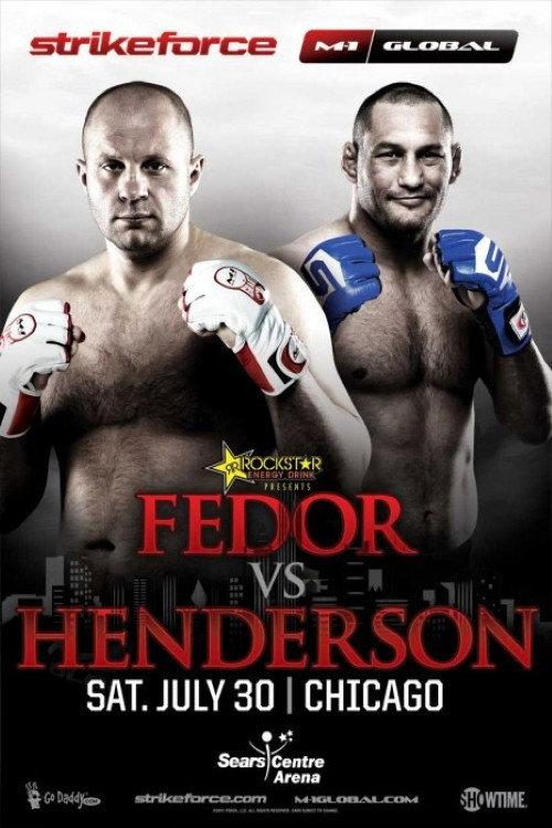 Strikeforce: Fedor vs. Henderson 2011 official movie poster