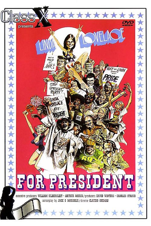 Linda Lovelace for President 1975 official movie poster