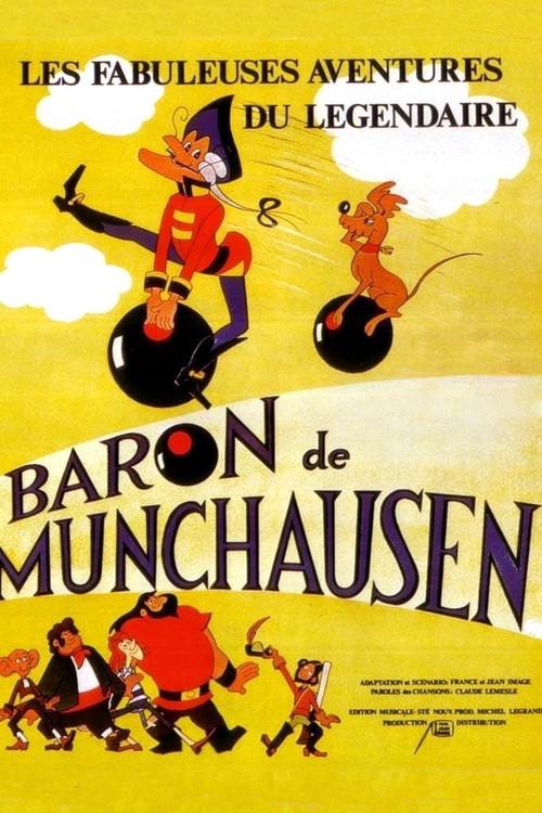 The Fabulous Adventures of the Legendary Baron Munchausen 1979 official movie poster