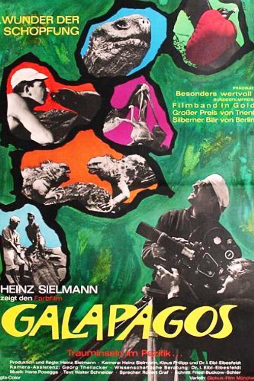 Galapagos - Trauminsel im Pazifik 1962 official movie poster