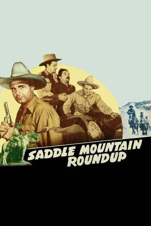 Saddle Mountain Roundup 1941 official movie poster