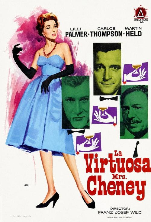 Frau Cheneys Ende 1962 official movie poster