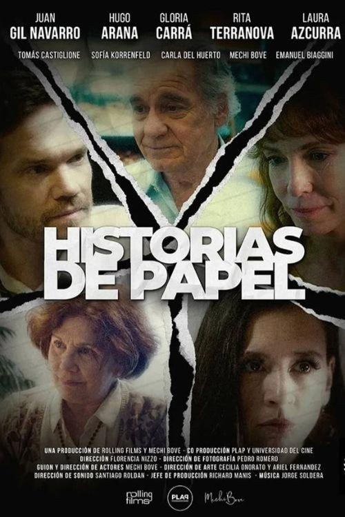 Historias de papel 2024 official movie poster