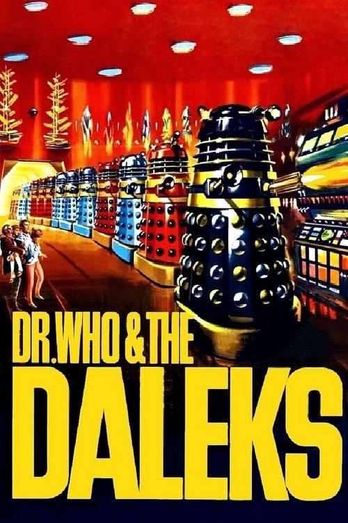 Dr. Who and the Daleks 1965 official movie poster