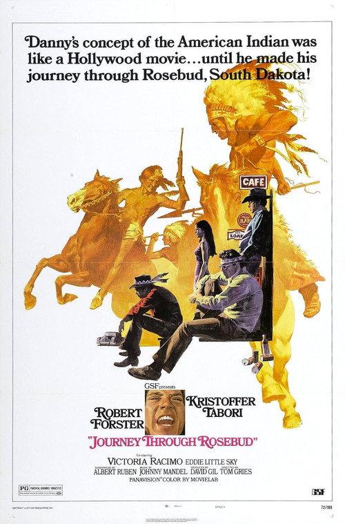 Journey Through Rosebud 1972 official movie poster
