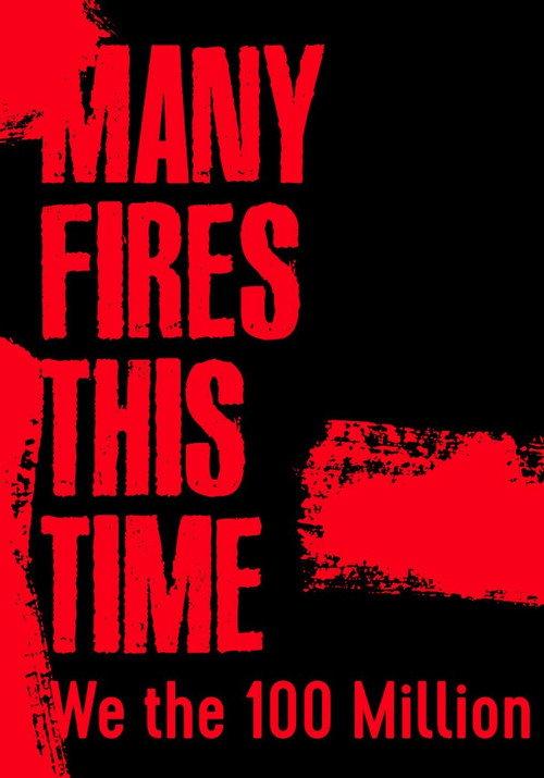 Many Fires This Time: We the 100 Million 2021 official movie poster