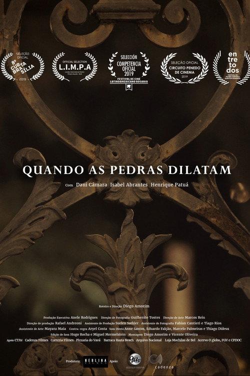 Quando as Pedras Dilatam 2019 official movie poster
