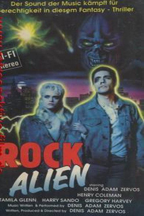 Rock and the Alien 1988 official movie poster