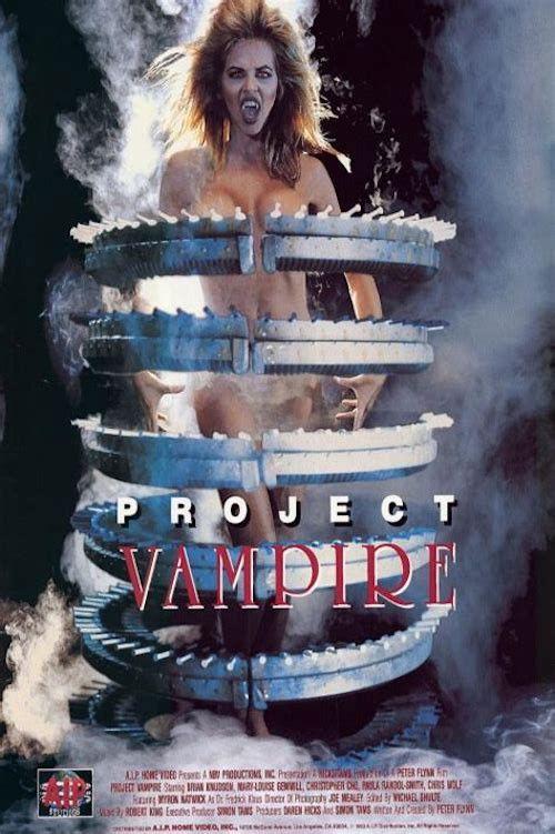 The Vampire Project 1995 official movie poster