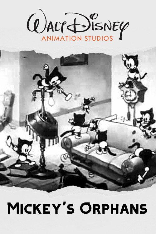 Mickey's Orphans 1931 official movie poster