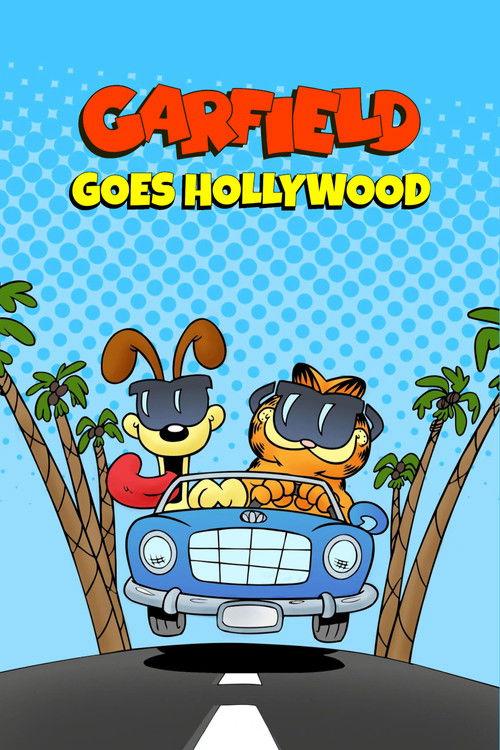 Garfield Goes Hollywood 1987 official movie poster