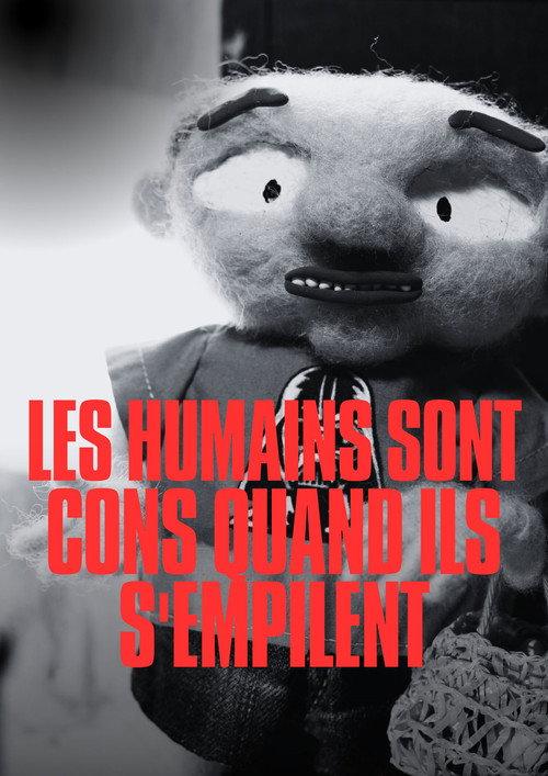 Humans Are Dumber When Crammed Up Together 2022 official movie poster