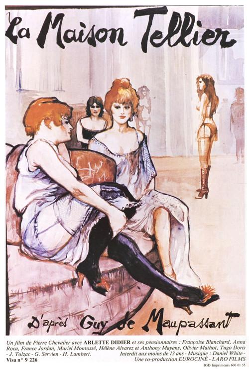La Maison Tellier 1982 official movie poster